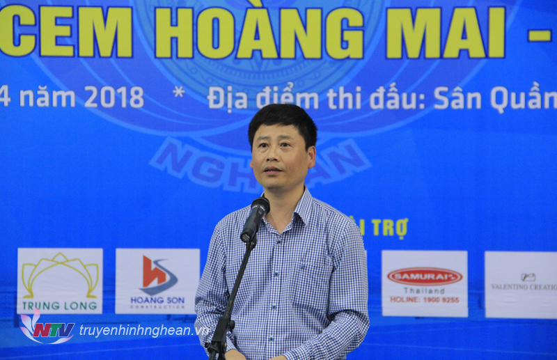 Khai mạc giải Quần vợt Vô địch tỉnh Nghệ An cúp Vicem Hoàng Mai - 2018