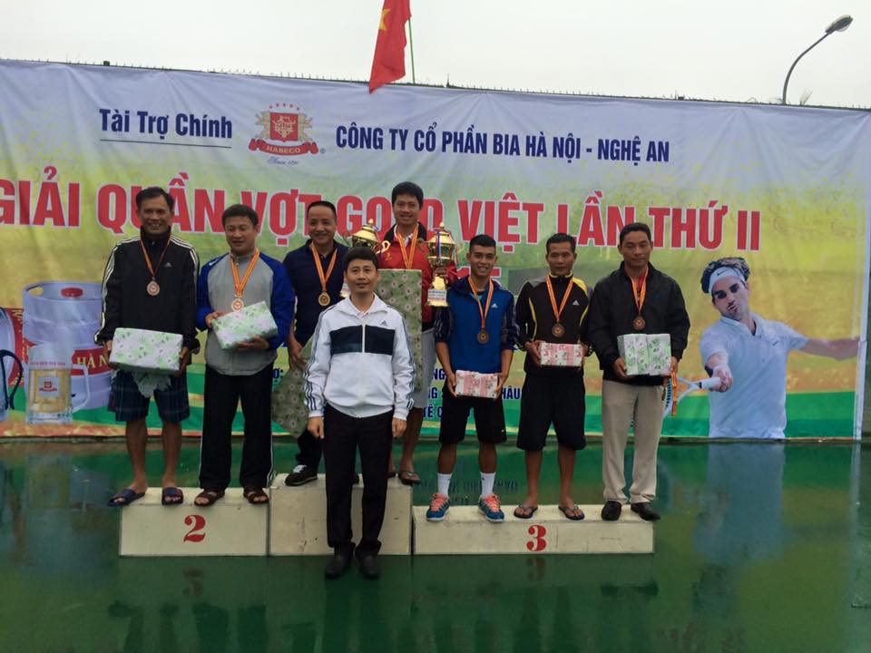 Bế mạc Giải Quần vợt Gold Việt năm 2015
