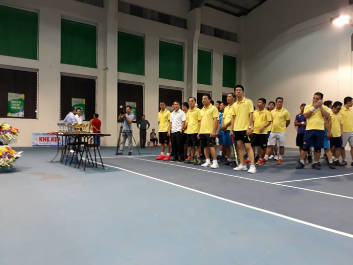 Bé mạc Giải Quần vợt Cup Doanh nhân Xứ Nghệ lần thứ I